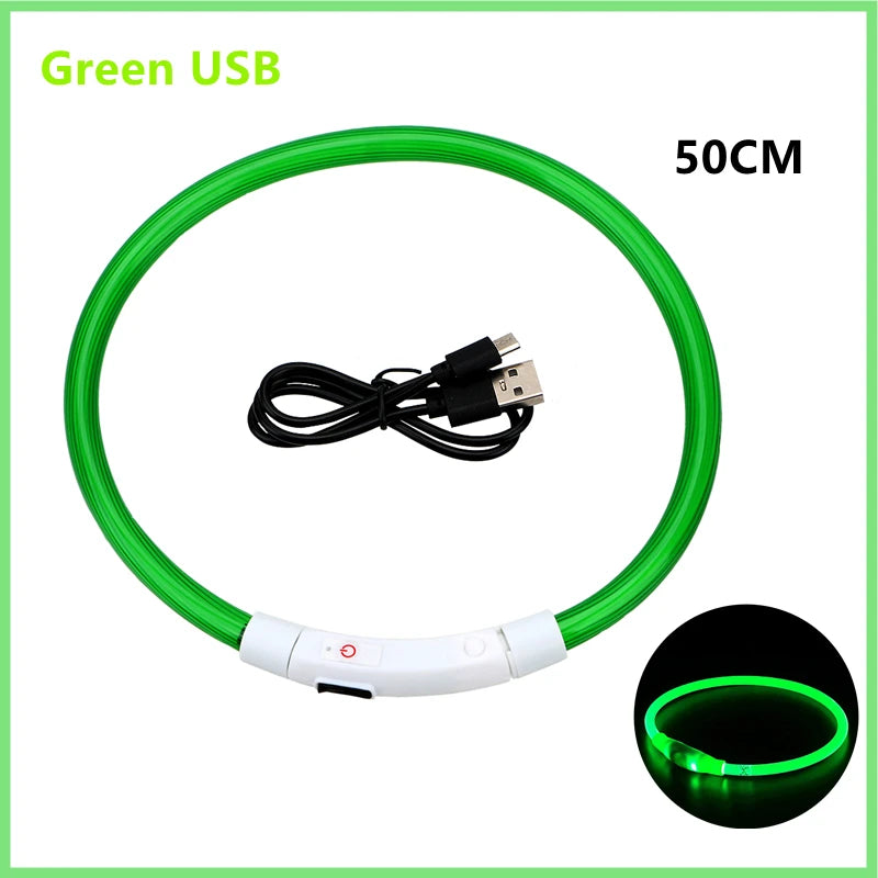 Collier Lumineux LED pour Chien et Chat – Rechargeable USB, Réglable et Sécurisé pour la Nuit
Assurez la sécurité de votre compagnon lors des promenades nocturnes avec ce collier lumineux LED. Conçu pour les petits et