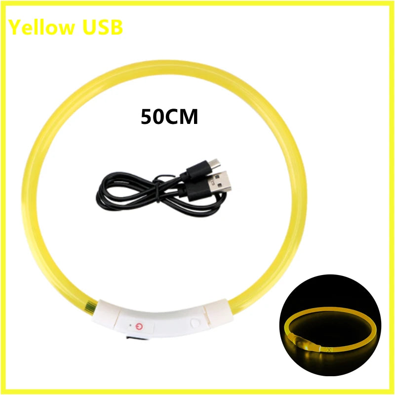 Collier Lumineux LED pour Chien et Chat – Rechargeable USB, Réglable et Sécurisé pour la Nuit
Assurez la sécurité de votre compagnon lors des promenades nocturnes avec ce collier lumineux LED. Conçu pour les petits et