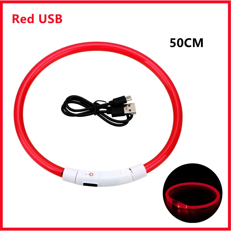 Collier Lumineux LED pour Chien et Chat – Rechargeable USB, Réglable et Sécurisé pour la Nuit
Assurez la sécurité de votre compagnon lors des promenades nocturnes avec ce collier lumineux LED. Conçu pour les petits et