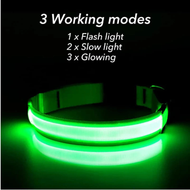 Collier Lumineux LED pour Chien et Chat – Rechargeable USB, Réglable et Sécurisé pour la Nuit
Assurez la sécurité de votre compagnon lors des promenades nocturnes avec ce collier lumineux LED. Conçu pour les petits et